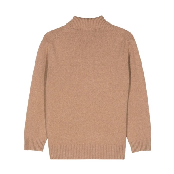 Cashmere Blend Ribbed Knit Sweater