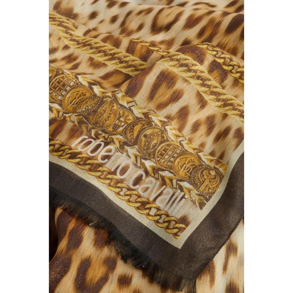 Heritage Jaguar Chain Print Stole