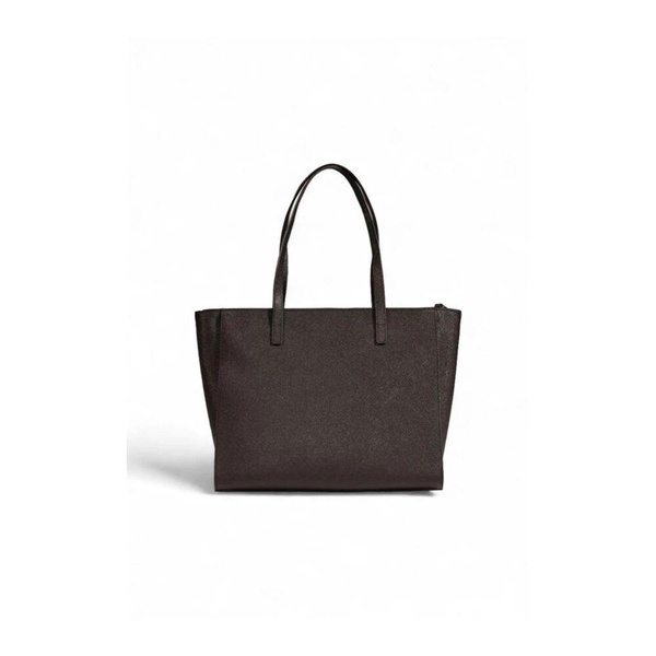 Mixed Fabric Polyethylene Handbag