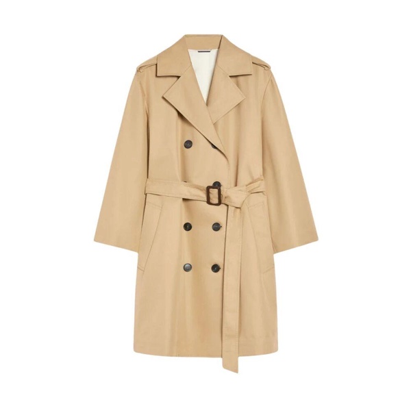 Elodia Trench Coat Beige