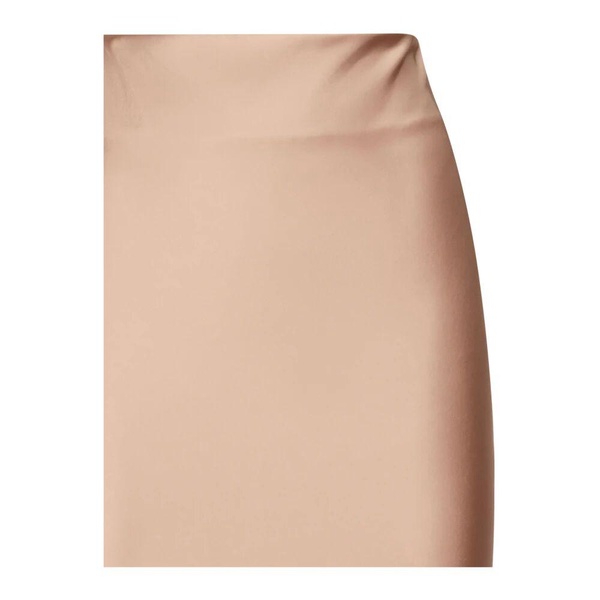 Champagne Long Skirt with Back Zip