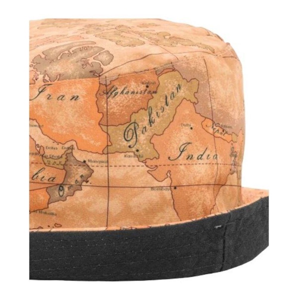 Geo Classic Print Hat with Black Lining