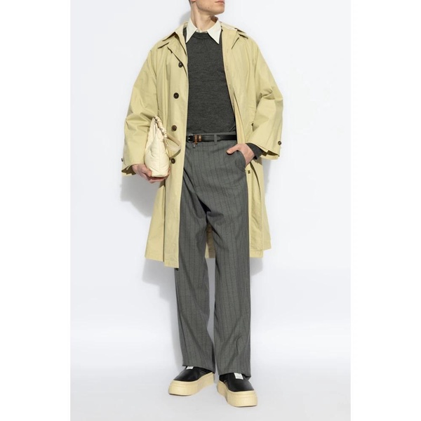 Sweater with elbow patches