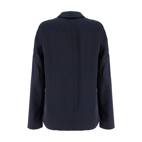 Long-Sleeved Cotton Polo Shirt