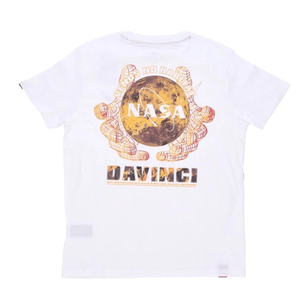 NASA Davinci Tee White Mens T-Shirt
