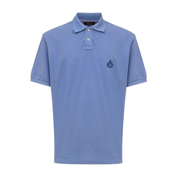 Blue Short Sleeve Polo Shirt