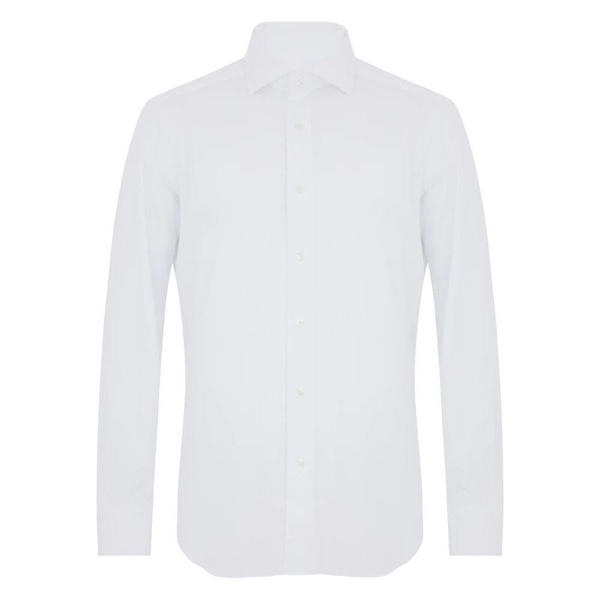 Classic White Cotton Shirt AW24