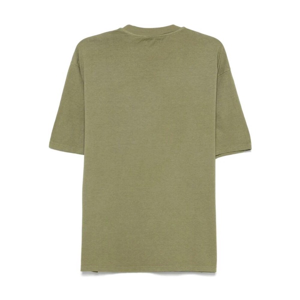 Green Crew Neck T-shirts and Polos