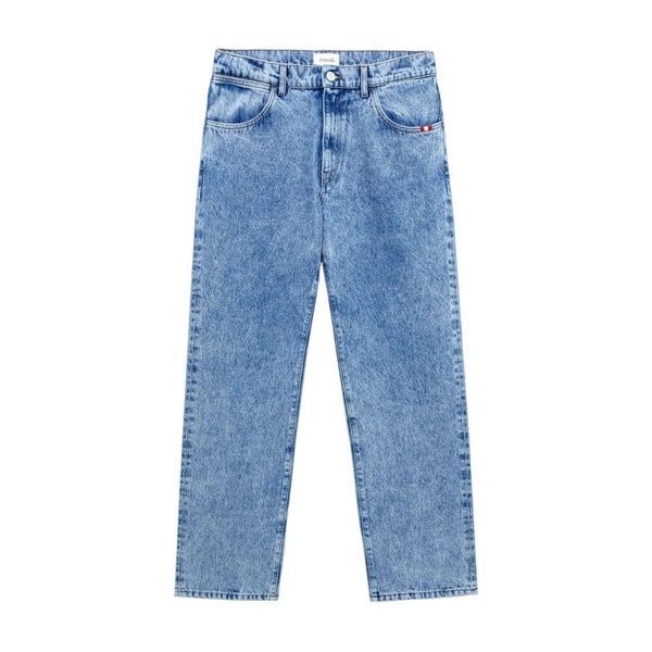 Denim jeans with iconic details