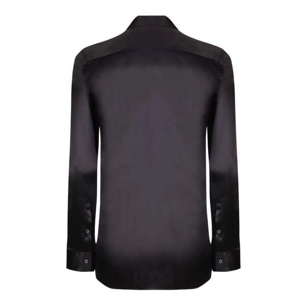 Wivina Silk Shirt - Classic Collar, Button Fastening, Long Sleeves