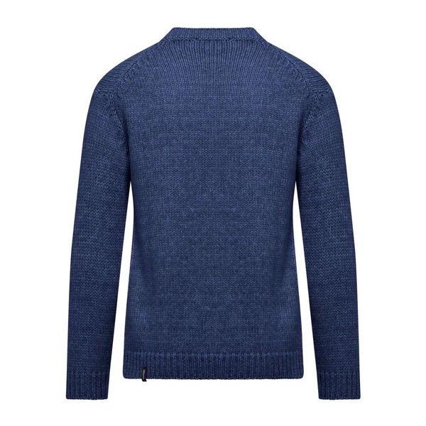 Warm Wool Blend Crew Neck Sweater