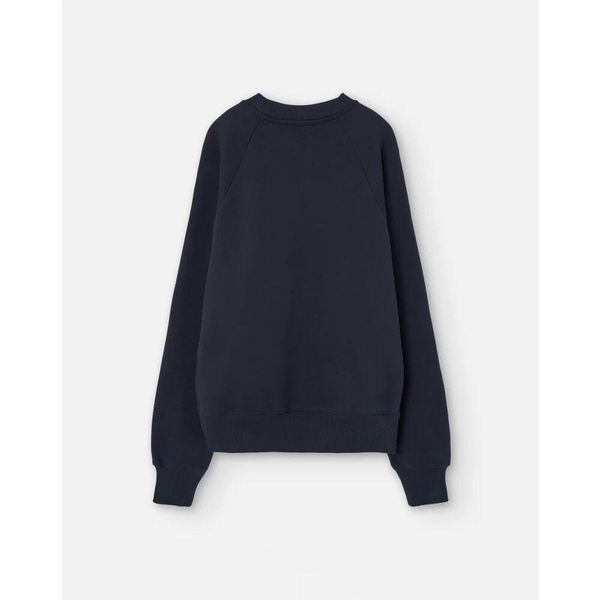 Blue Cotton Coeur Sweater