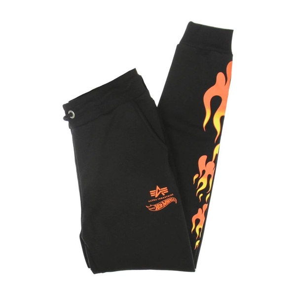 Flame Jogger Sweatpants Black