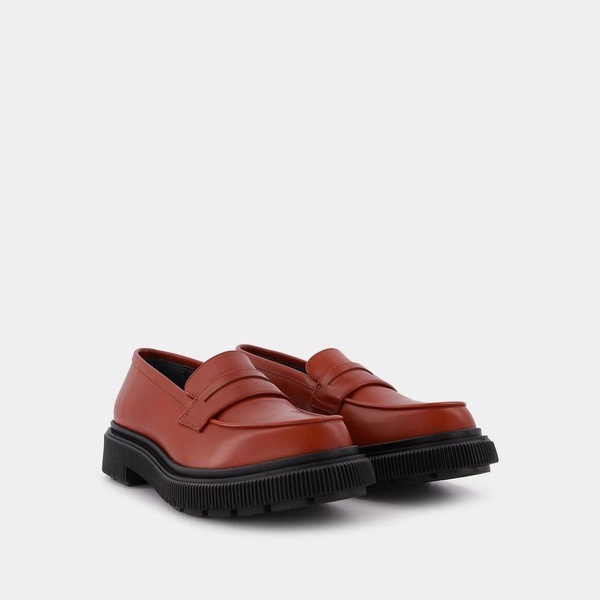 Type 159 Loafers in Red Leather