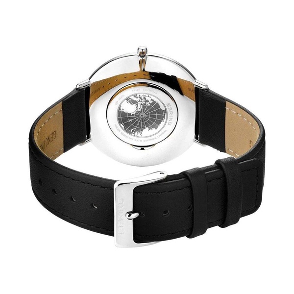 Unisex Watch Ultra Slim 39 mm Strap Calf Leather 15739-404