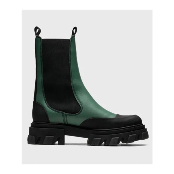 Cleated Mid Chelsea Boots