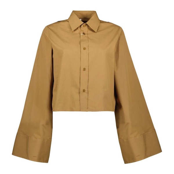 Short Camel Shirt Spring-Summer 2025