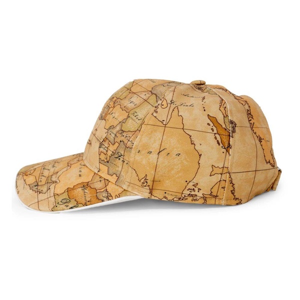 Stylish Cotton-Blend Cap Brown Spring/Summer