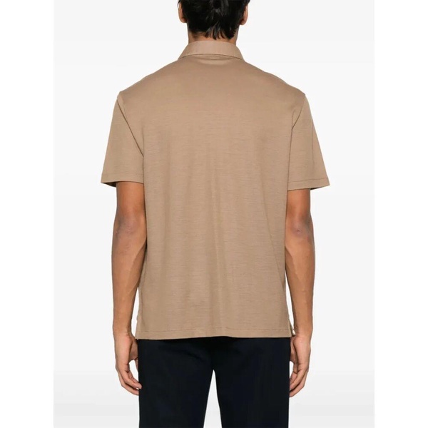 Embroidered logo polo shirt short sleeve