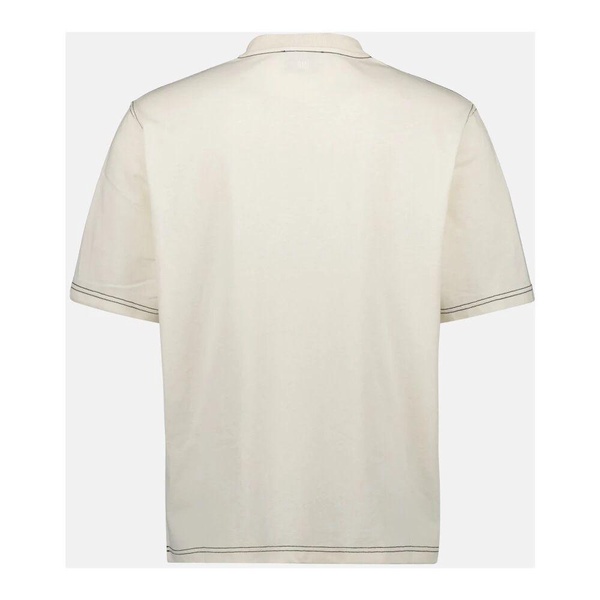 Signature Beige Cotton T-shirt Spring-Summer 2025