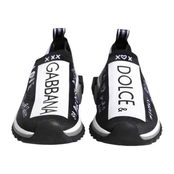 Black White Sorrento Low Top Sneakers Shoes