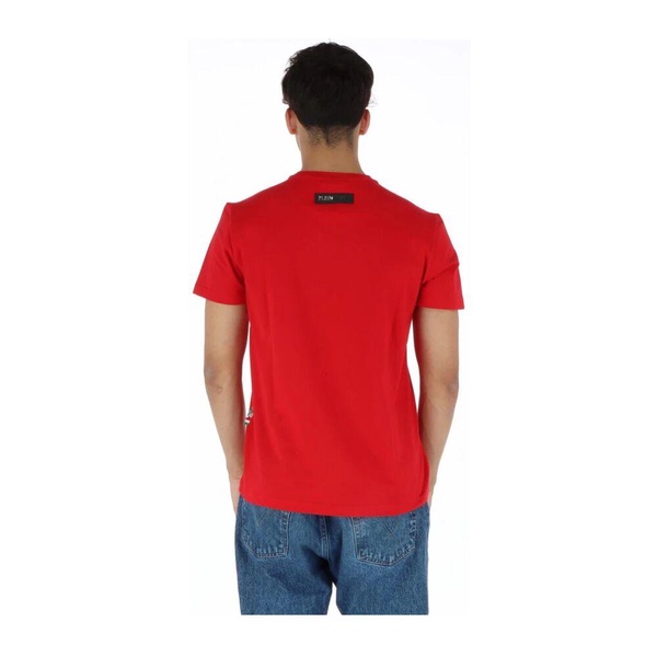 Red Print Short Sleeve T-Shirt