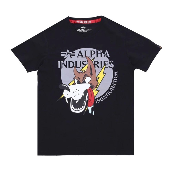 Wolfhounds Tee Black T-shirt