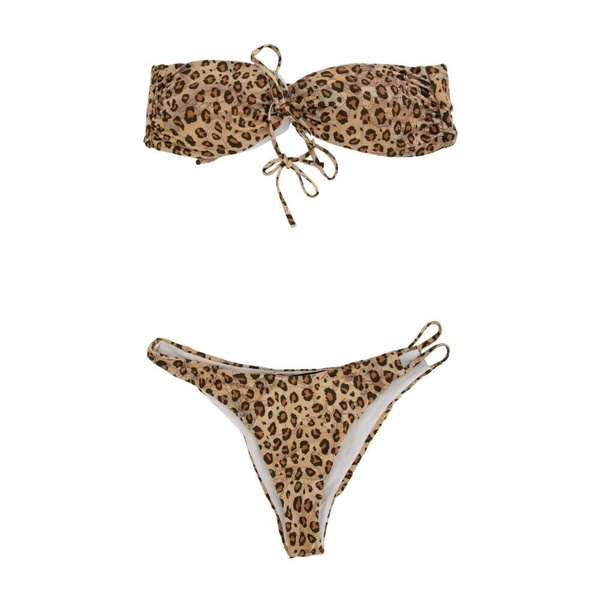 Animal Print Bikini Set