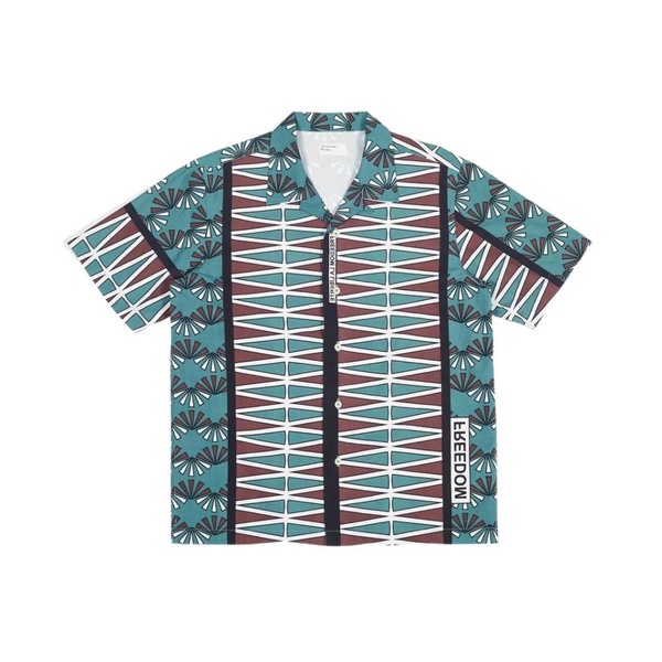Freedom print cotton Road Trip shirt