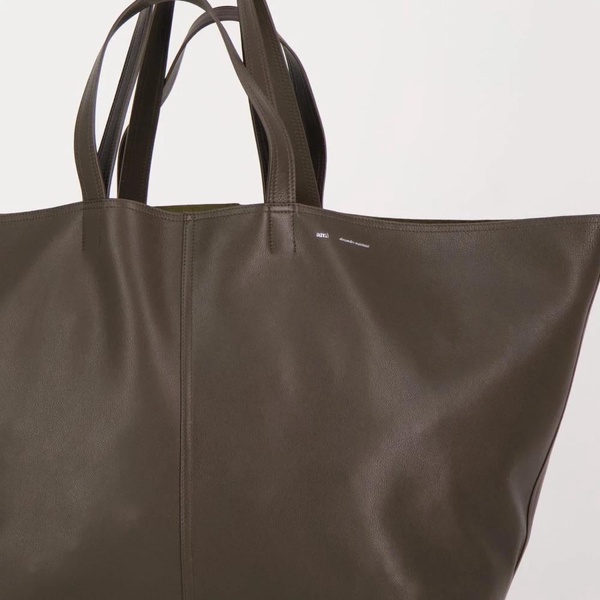 Brown Leather Tote Bag