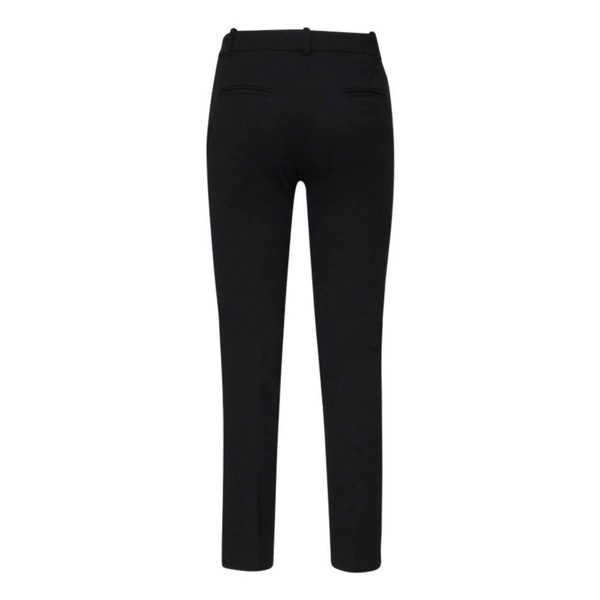 Black Elegant Trousers Cigarette-fit