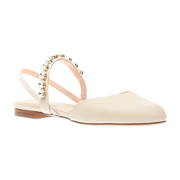 Womens Shoes Ballerinas Beige SS24