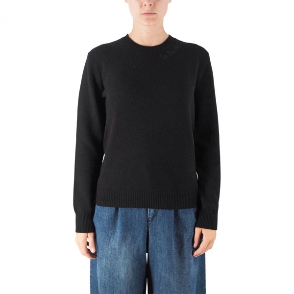 Creweck Sweater with Embroidery
