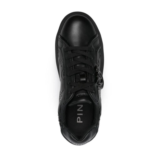 Love Birds Black Sneakers