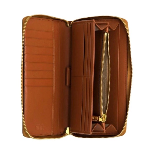 Classic Geo Zip Around Wallet