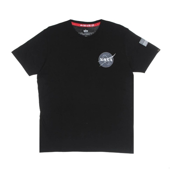 NASA Logo Black Tee Short Sleeve