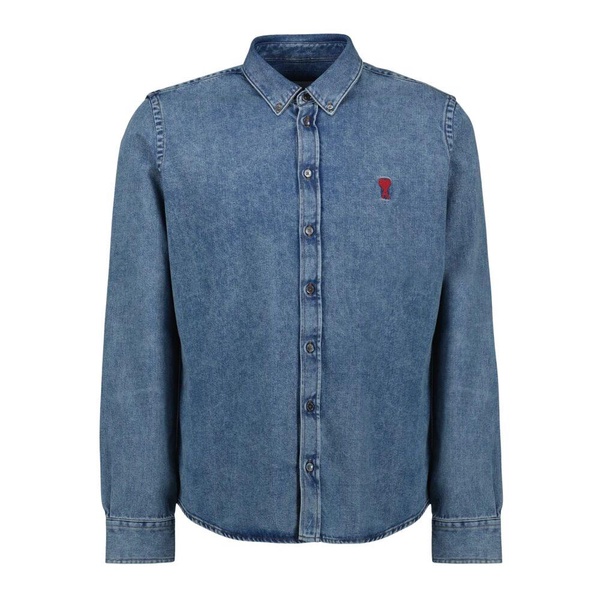 Blue Washed Cotton Shirt