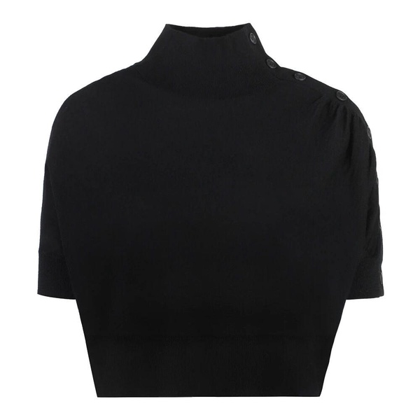Ribbed Short Sleeve Sweater
