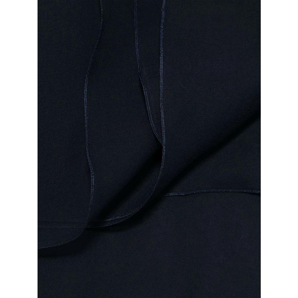 Blue Scarf with Internal Logo Patch