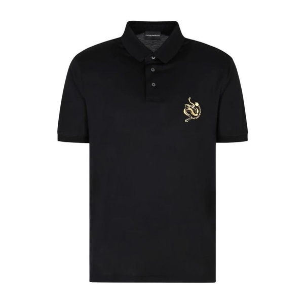 Black Polo Shirt Wisdom Prosperity
