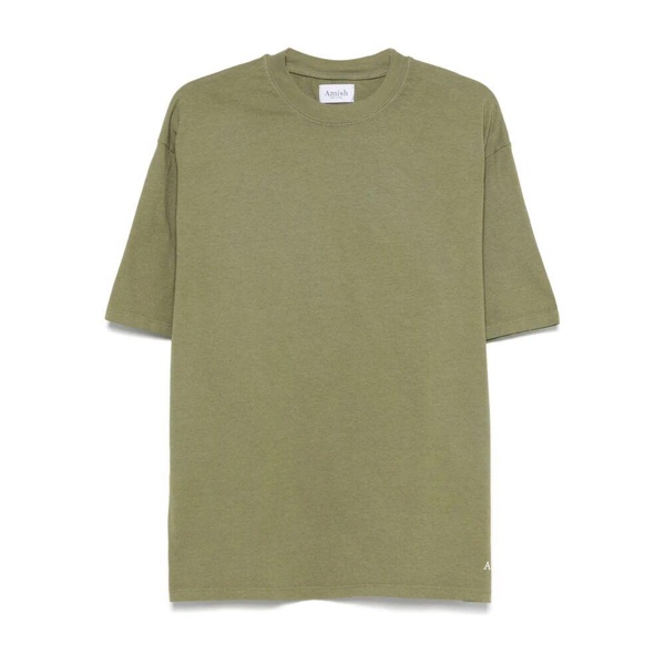 Green Crew Neck T-shirts and Polos