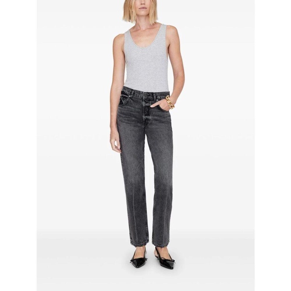 Kate High Rise Straight Leg Jeans