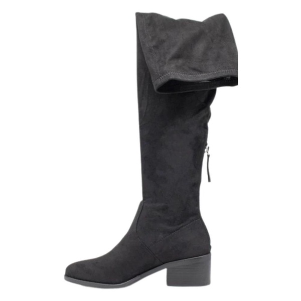 Casual Black Suede Flats