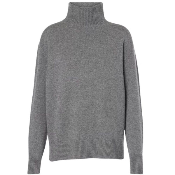 High Neck Cashmere Sweater