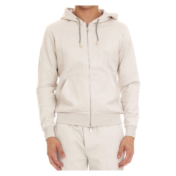 Hooded Full Zip Sweater