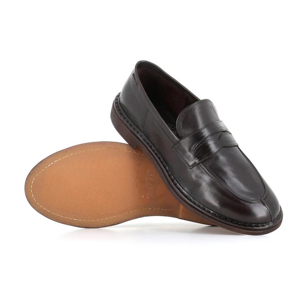 Dark Brown Leather Sandals