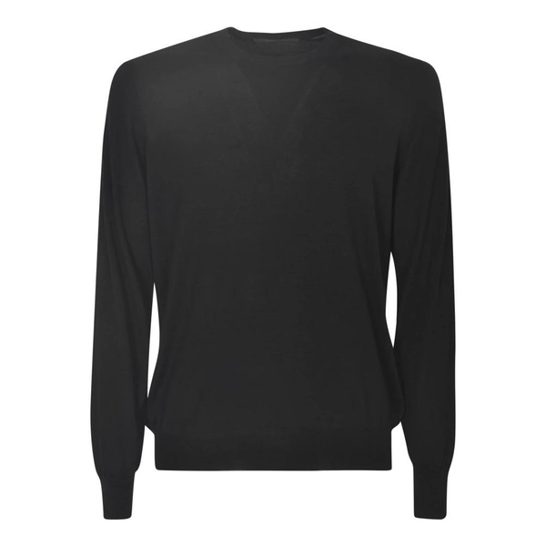 Black Knitwear Sweaters
