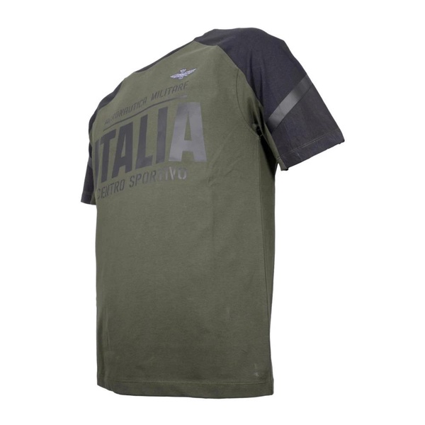 Green Sports T-Shirt with Technical Details
