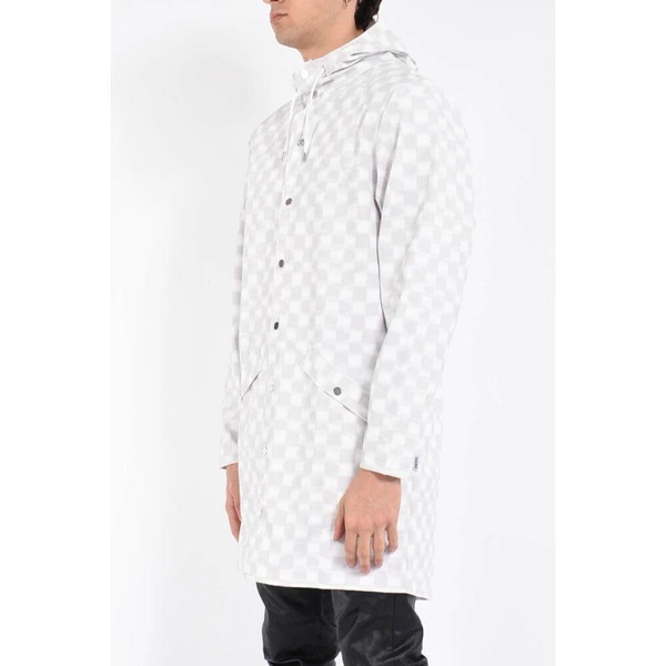 Long Unlined Waterproof Jacket with Hood