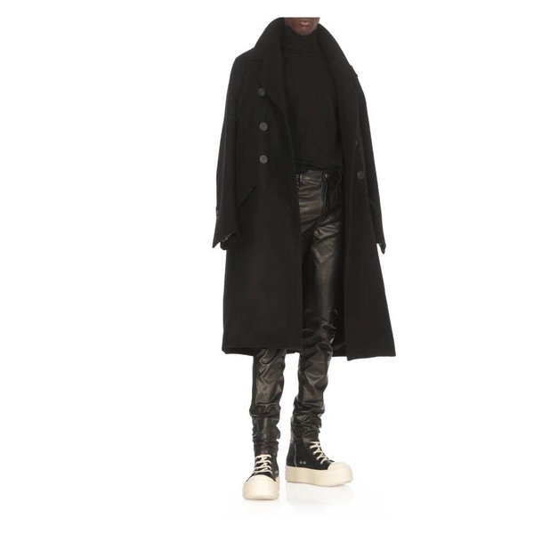 Black Wool Turtleneck Sweater
